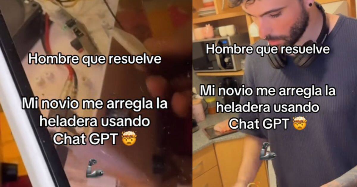 Revolutionario: cómo un hombre reparó su heladera con la ayuda de ChatGPT