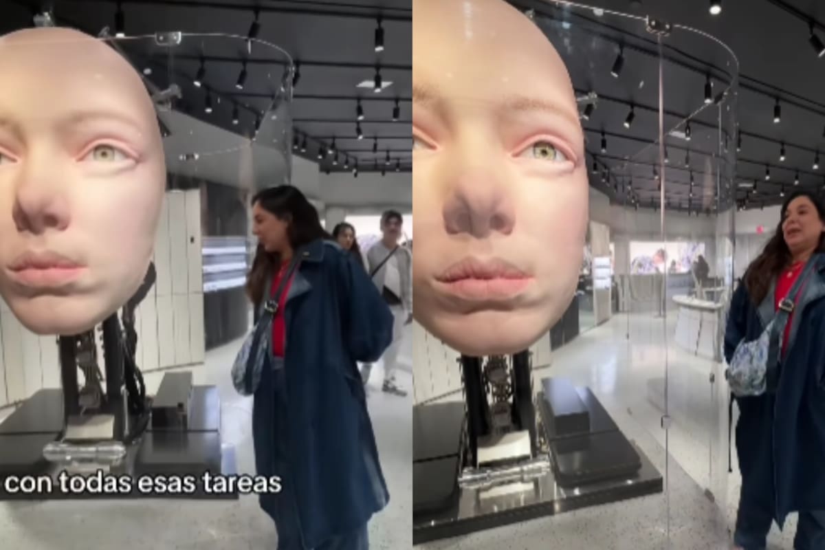 Mujer se vuelve viral por “conocer” a ChatGPT: así se ve la famosa inteligencia artificial