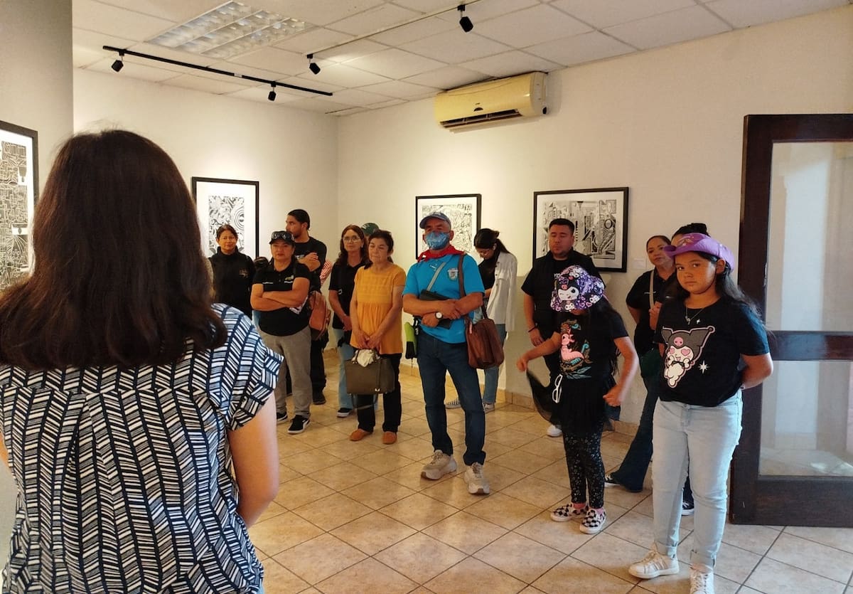 Los maestros visitaron algunos espacios del Antiguo Palacio Municipal como el Museo de Historia de Tijuana, el Archivo Histórico, la Galería de la Ciudad y “Espacio 5”.