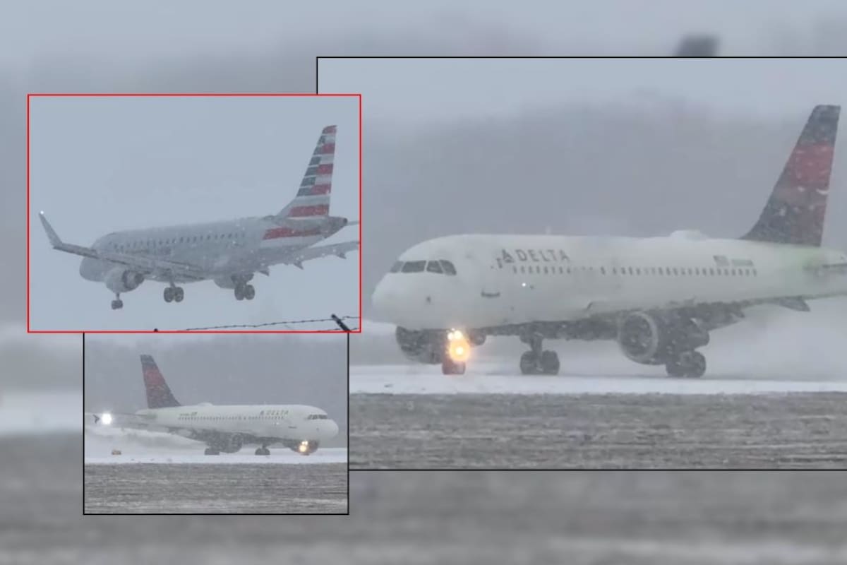 Tormenta de nieve en el noreste de Estados Unidos obliga a cancelar 2,100 vuelos internacionales en plena temporada decembrina