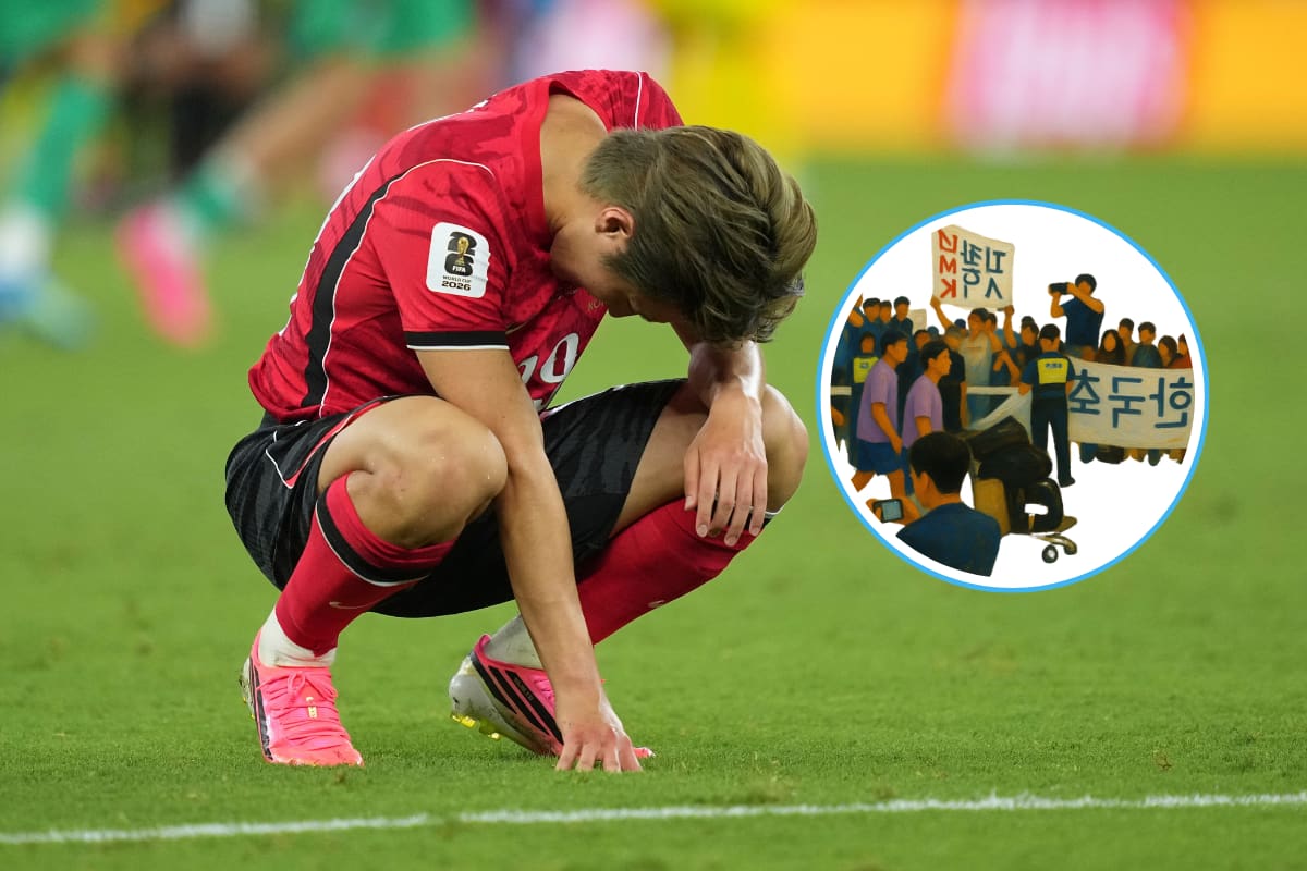Selección de Corea del Sur es abucheada al llegar al aeropuerto de su país tras su eliminación del Mundial 2026; aficionados exigen cambios en la federación (VIDEO)