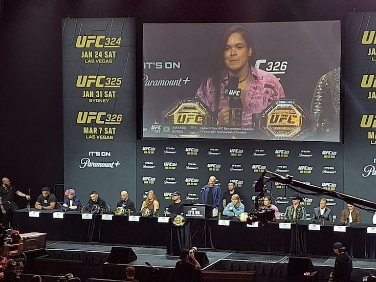 UFC hace reunión de campeones para abrir su calendario 2026
