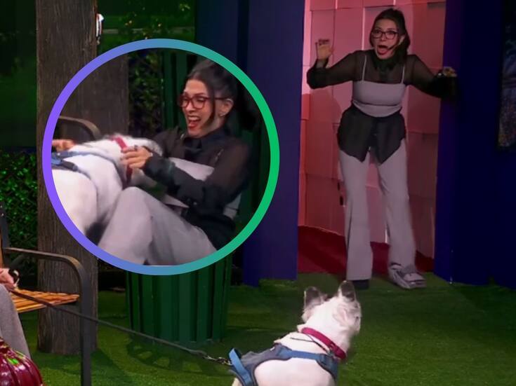 Dalílah Polanco recibe visita sorpresa de su perrito Moncho en La Casa de los Famosos México 2025