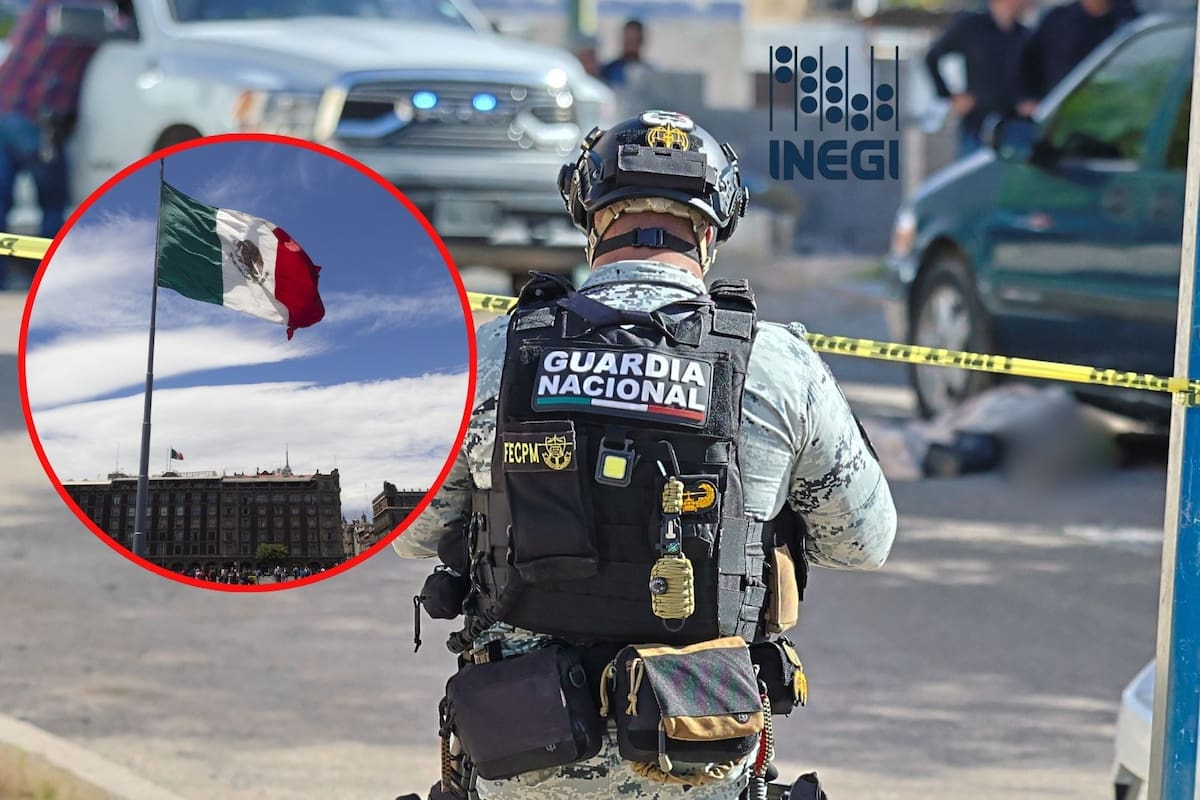 ¿Aumenta la violencia en México este 2025? Junio registra su nivel más alto en percepción de inseguridad en dos años y medio, según el INEGI