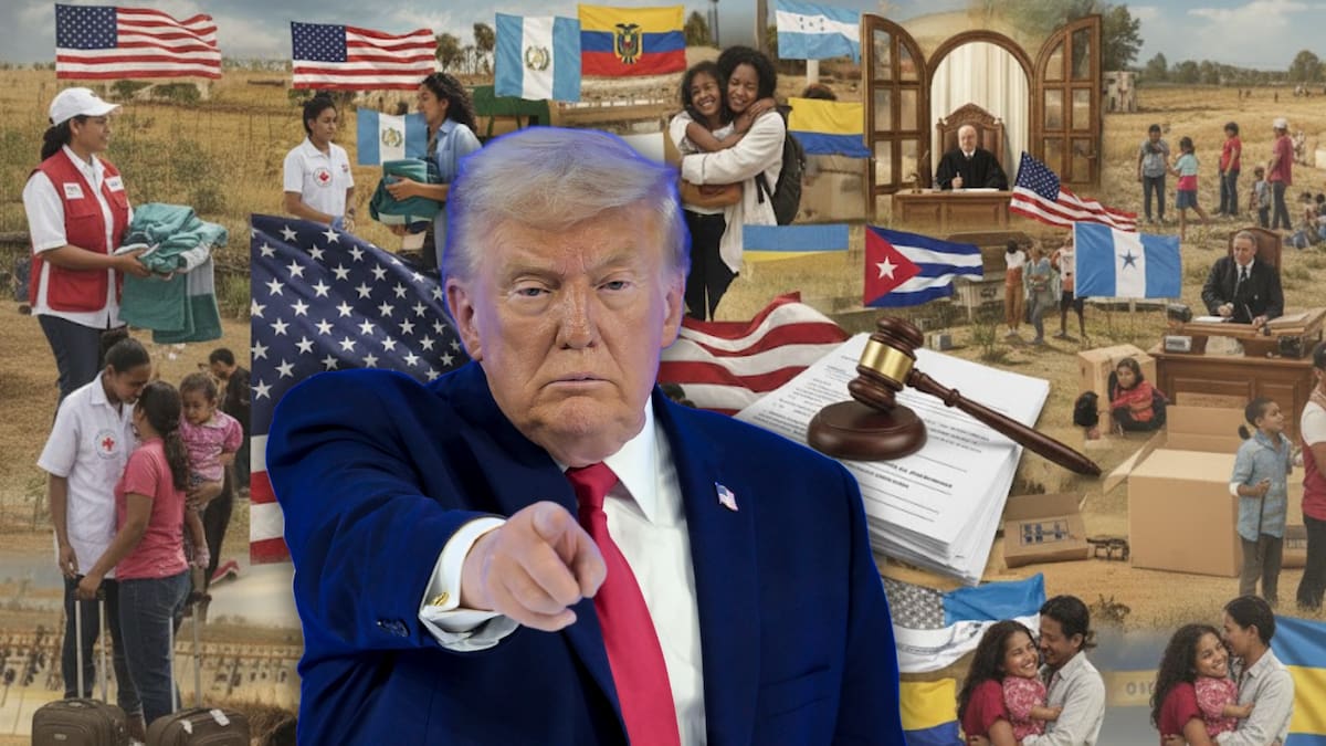 Jueza federal bloquea por segunda vez intento de Trump de cancelar el parole de reunificación familiar para 8,400 inmigrantes