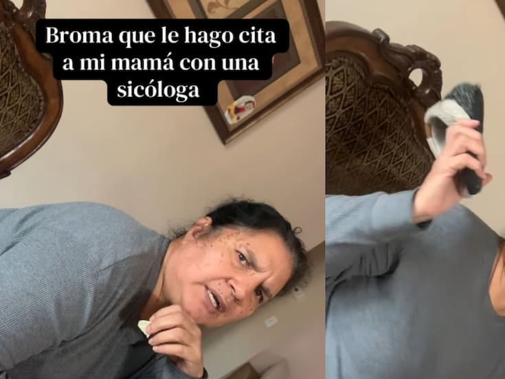 “Tira chanclas, mienta madres y ocupa alguien que me la terapee.”: joven hace broma a su madre sobre agendarle cita con el psicólogo frente a ella y sale mal