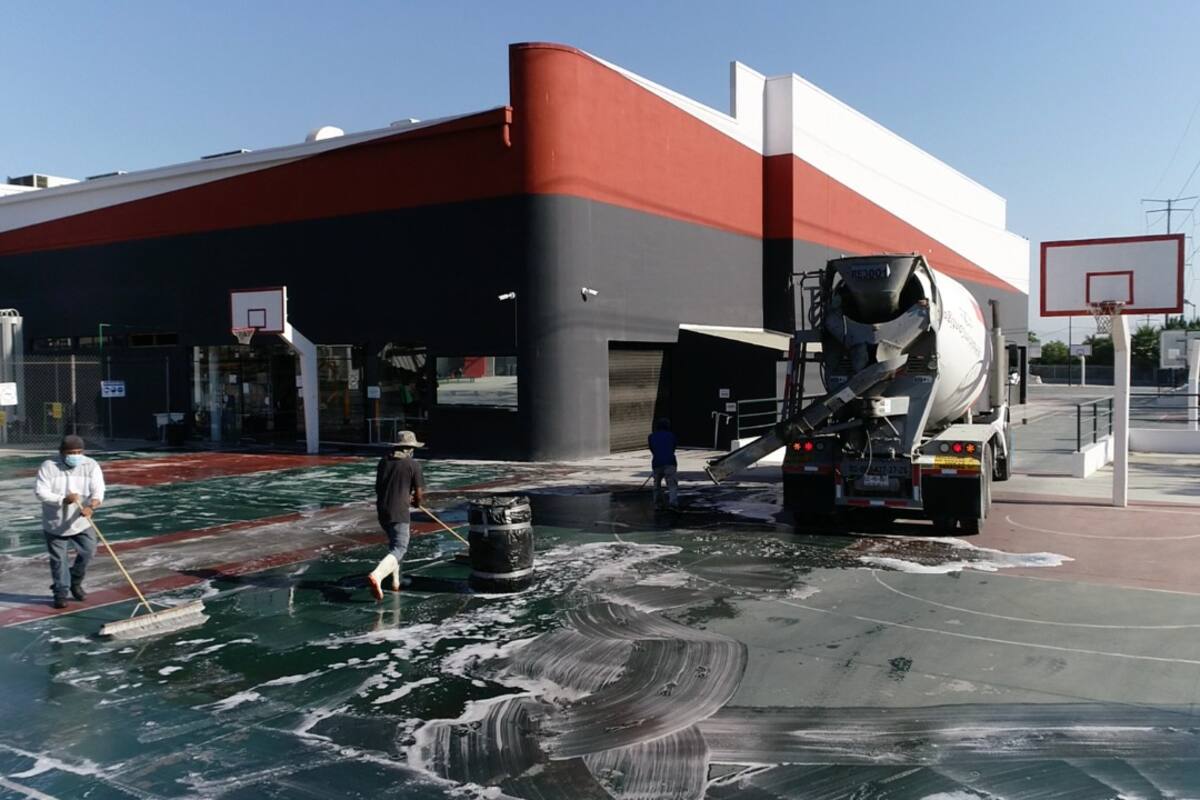 Preparan apertura de canchas exteriores del Auditorio Zonkeys