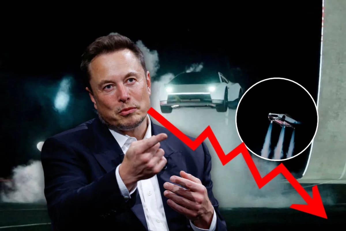 Luego de que Tesla anunció su carro volador, las acciones de la empresa de Elon Musk caen en el mercado