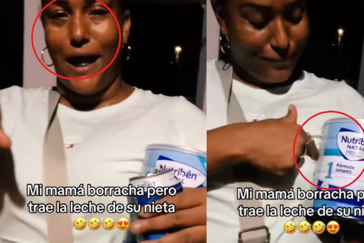 “Borracha pero responsable”: Joven graba a su madre llegando pasada de alcohol, pero con leche para su nieta