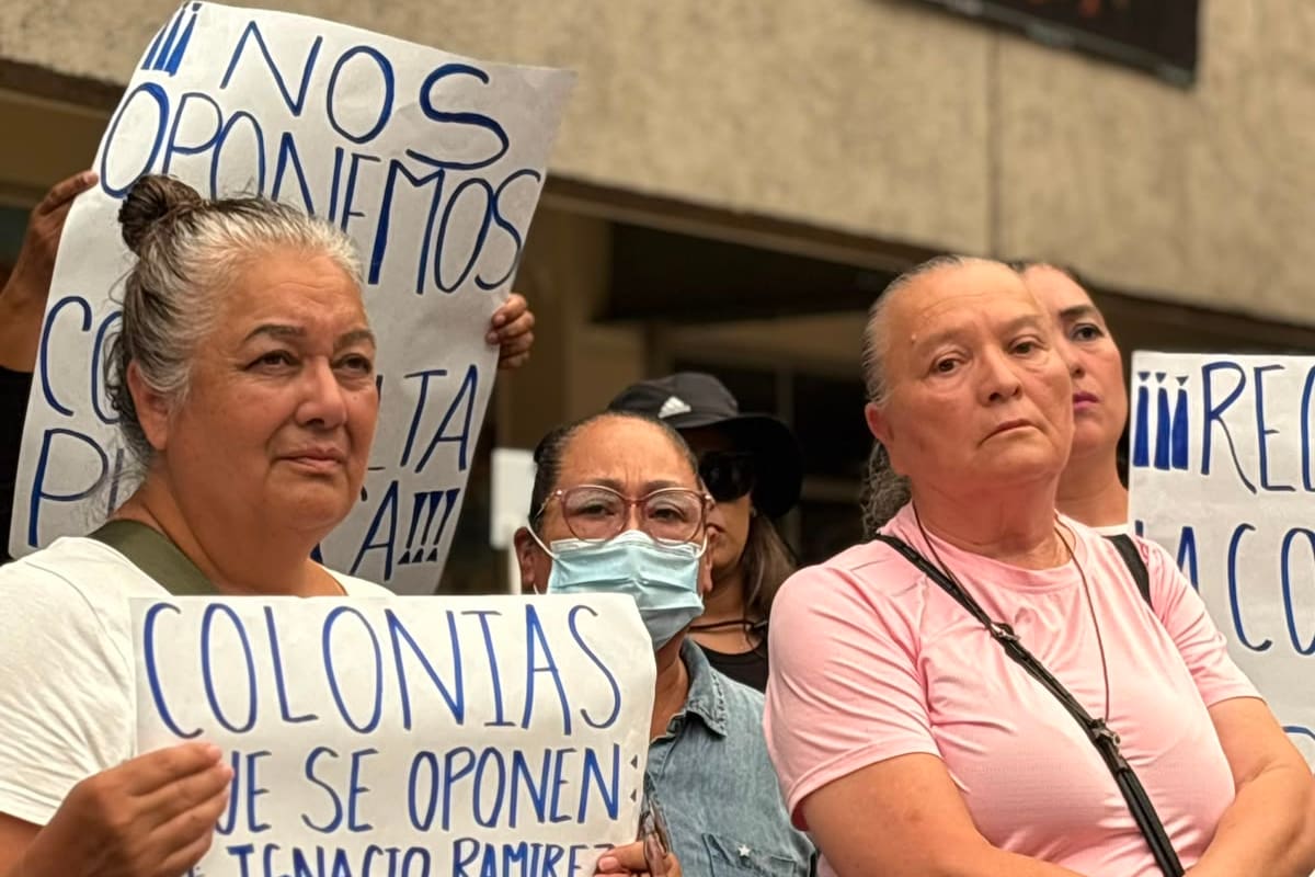 Vecinos rechazan reubicación de siete colonias en Tijuana