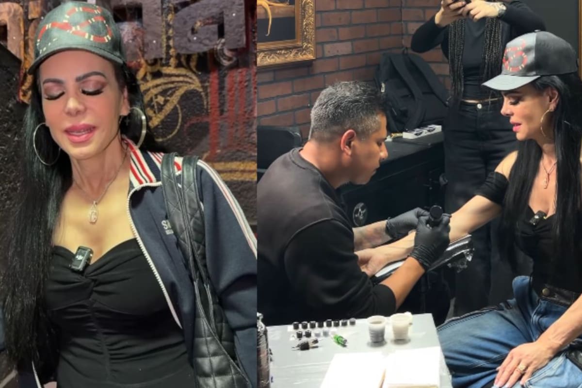 Maribel Guardia conmueve al tatuarse la mirada de su hijo Julián Figueroa