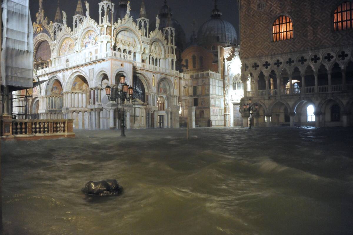 Grandes tesoros y museos de Venecia están a salvo tras inundaciones