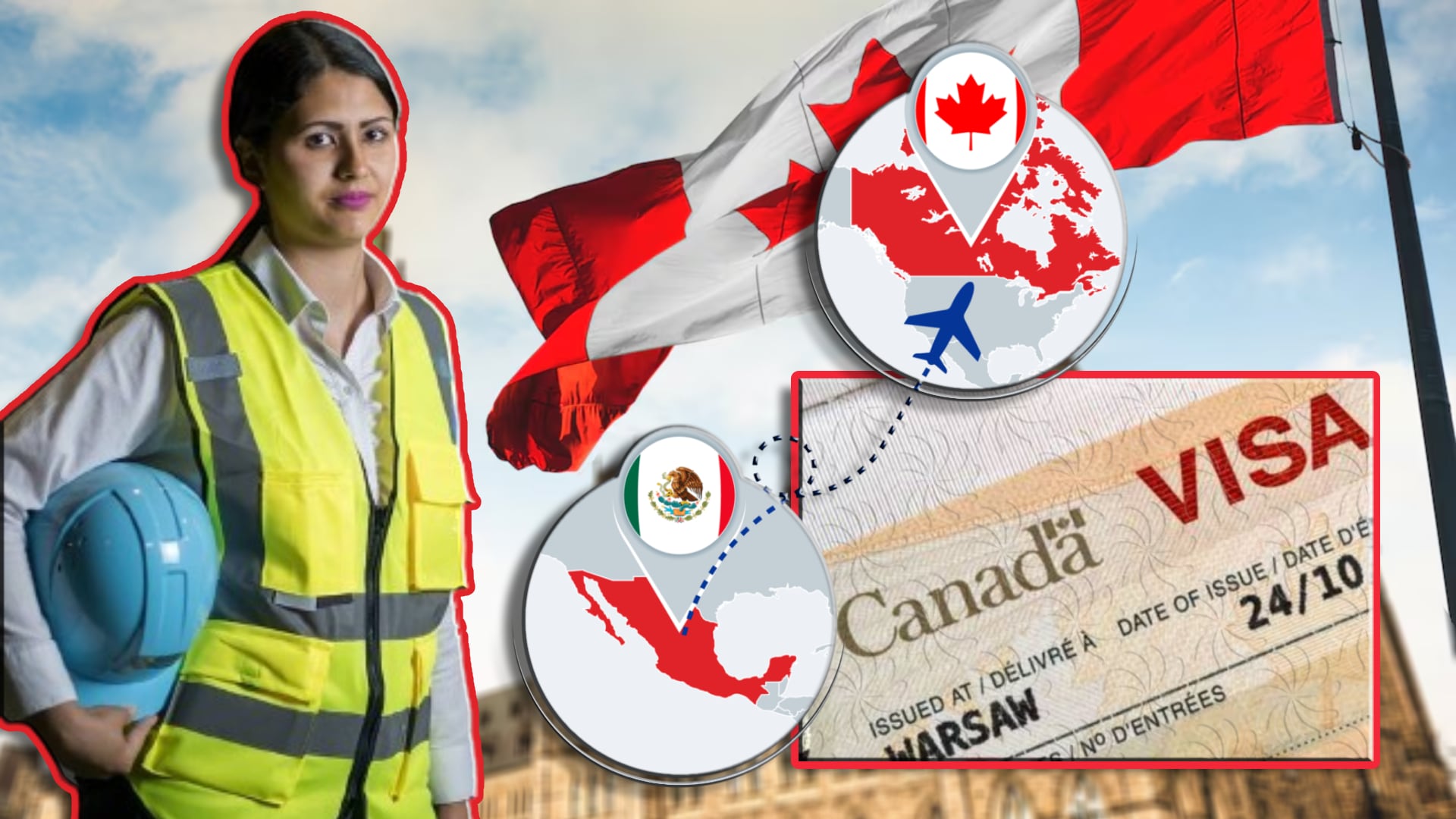 Trabajo para mexicanos en Canadá.