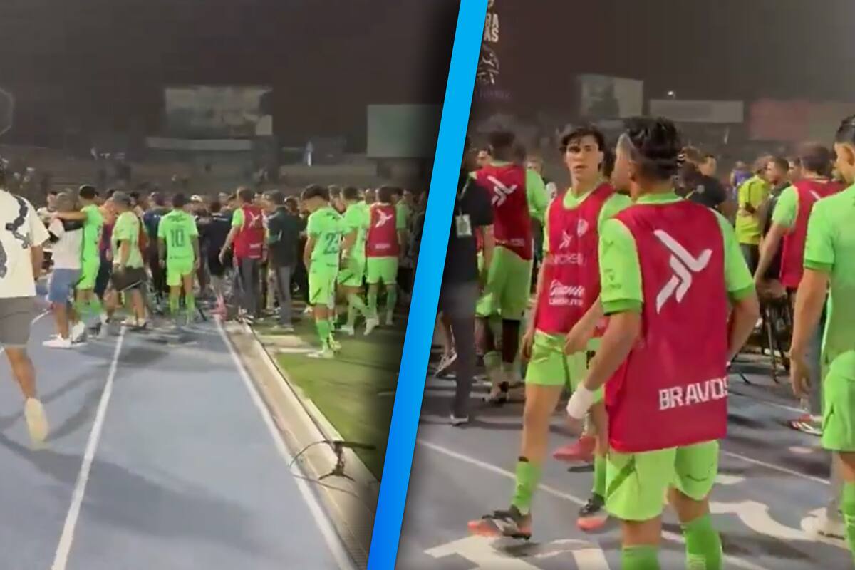¡Se pusieron bravos! Así fue la bronca del FC Juárez con los Pumas tras quedar eliminados en Play-in