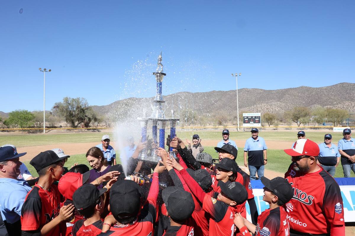Navojoa se proclama bicampeón en estatal infantil de El Imparcial