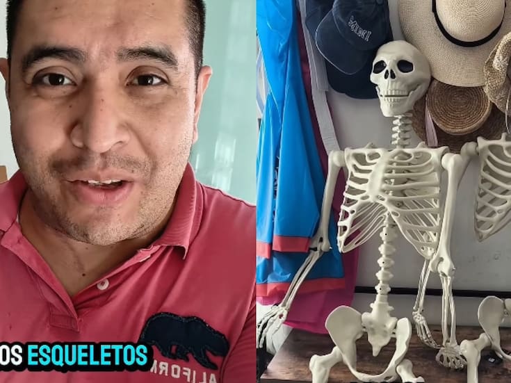“La compra fue en Temu y su esposo grabó todo”: Mujer adquiere una ‘familia’ de esqueletos en miniatura y recibe versiones tamaño real