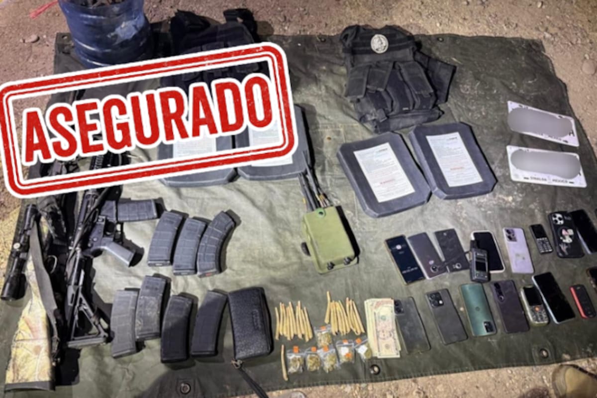 Operativo en Culiacán: liberan a 20 personas que habian sido privadas de la libertad y hallan armas, droga y vehículo robado