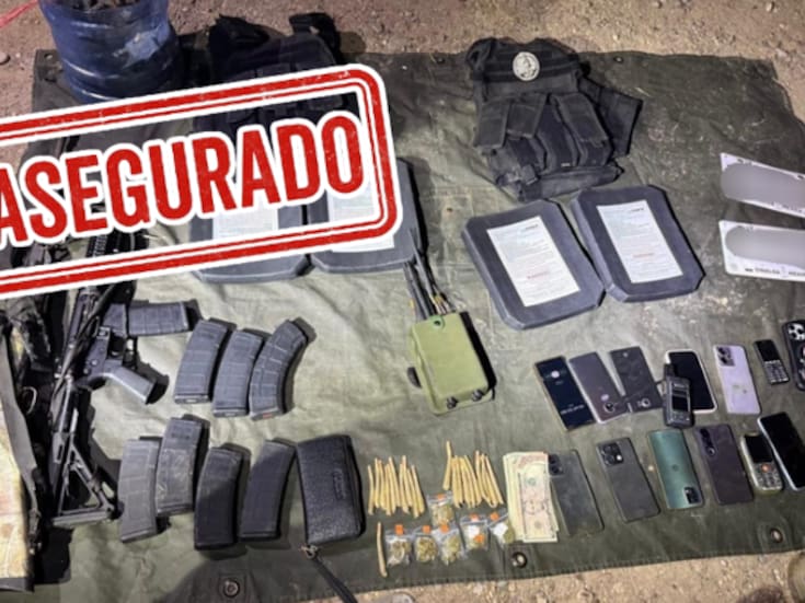Operativo en Culiacán: liberan a 20 personas que habian sido privadas de la libertad y hallan armas, droga y vehículo robado