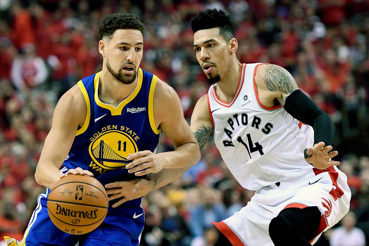 Warriors destrozan a Raptors en tercer cuarto e igualan 1-1 Final de NBA