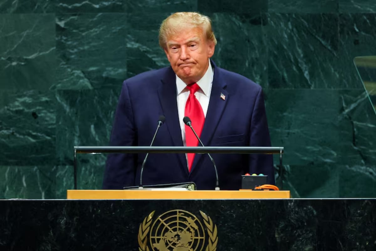 Trump aseguró ante la ONU que Irán quedó casi sin capacidad militar, que el estrecho de Ormuz recuperó su actividad y que terminó ocho guerras, pero las cifras y la evidencia revisadas por la BBC muestran un escenario diferente