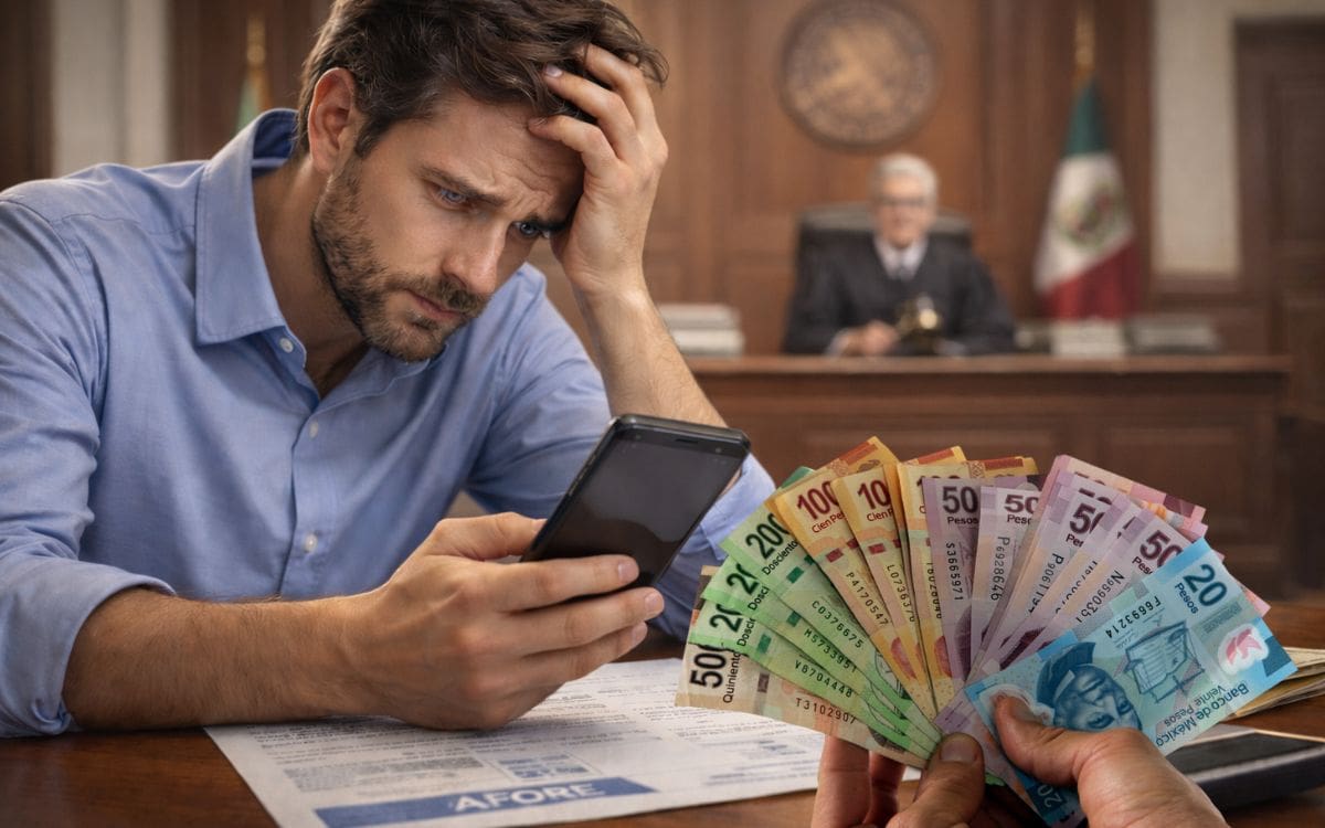 La Suprema Corte determinó que, en casos excepcionales, un juez podrá ordenar el embargo de hasta 10% de la Afore de un deudor alimentario desempleado y sin bienes. | Esoecial GH/Generada con IA