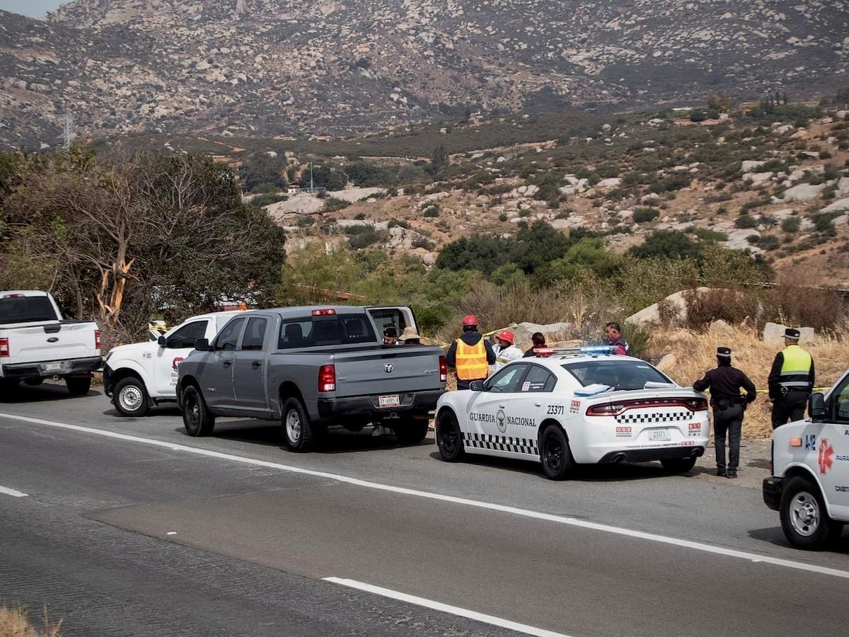 La víctima, un hombre de aproximadamente 30 años, no ha sido identificada; autoridades iniciaron las investigaciones. Foto: Border Zoom