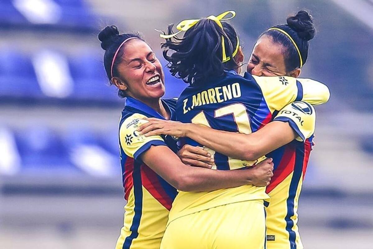 ¡Festín de goles! América Femenil vence por paliza de 8-0 a Mazatlán FC