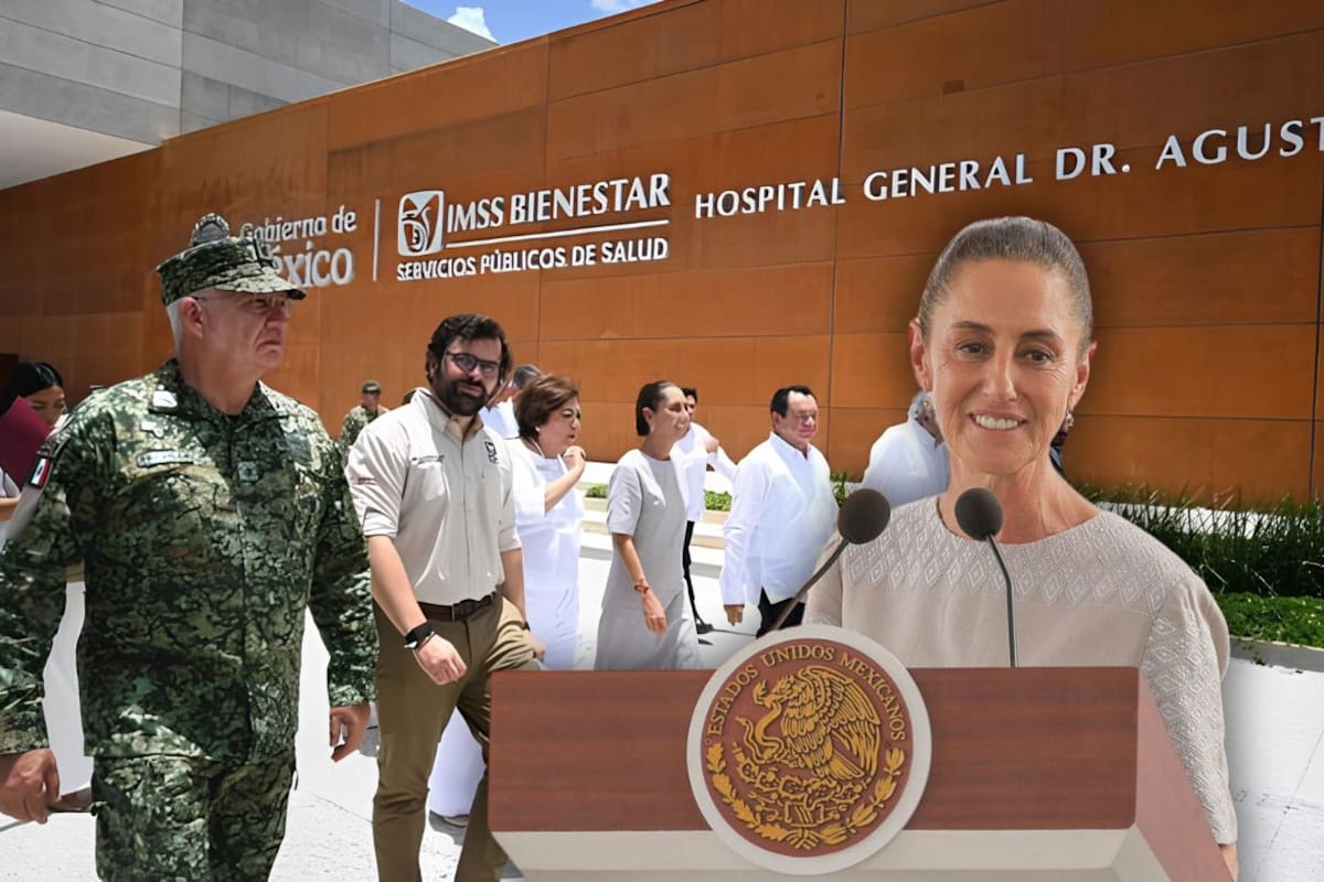 Sheinbaum inaugura en Yucatán el Hospital General Dr. Agustín O’Horán, el más grande del sureste mexicano y Centroamérica, para atender a 1.2 millones de personas sin seguridad social