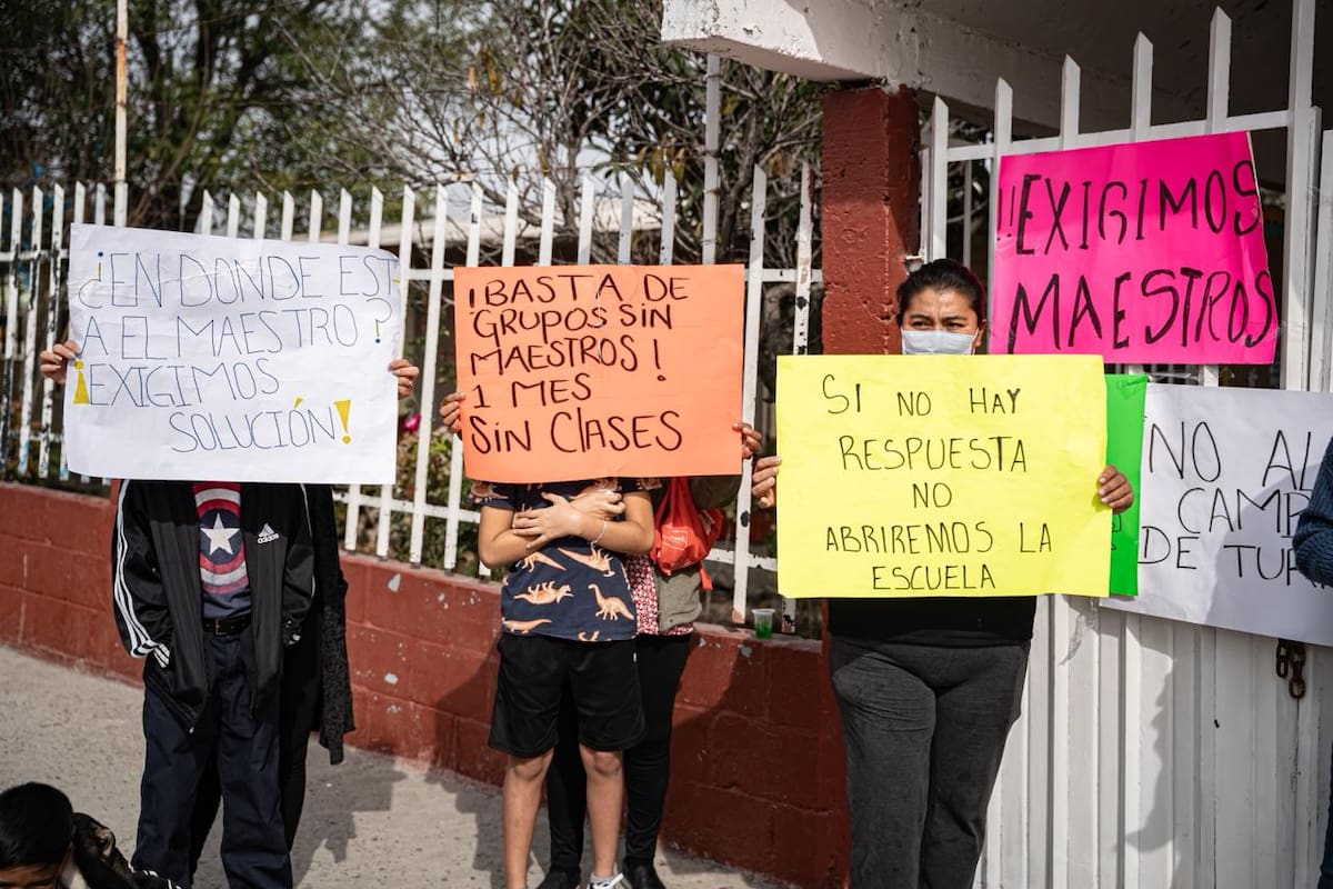 Piden a la presidenta Sheinbaum Pardo maestros para escuelas de Tijuana