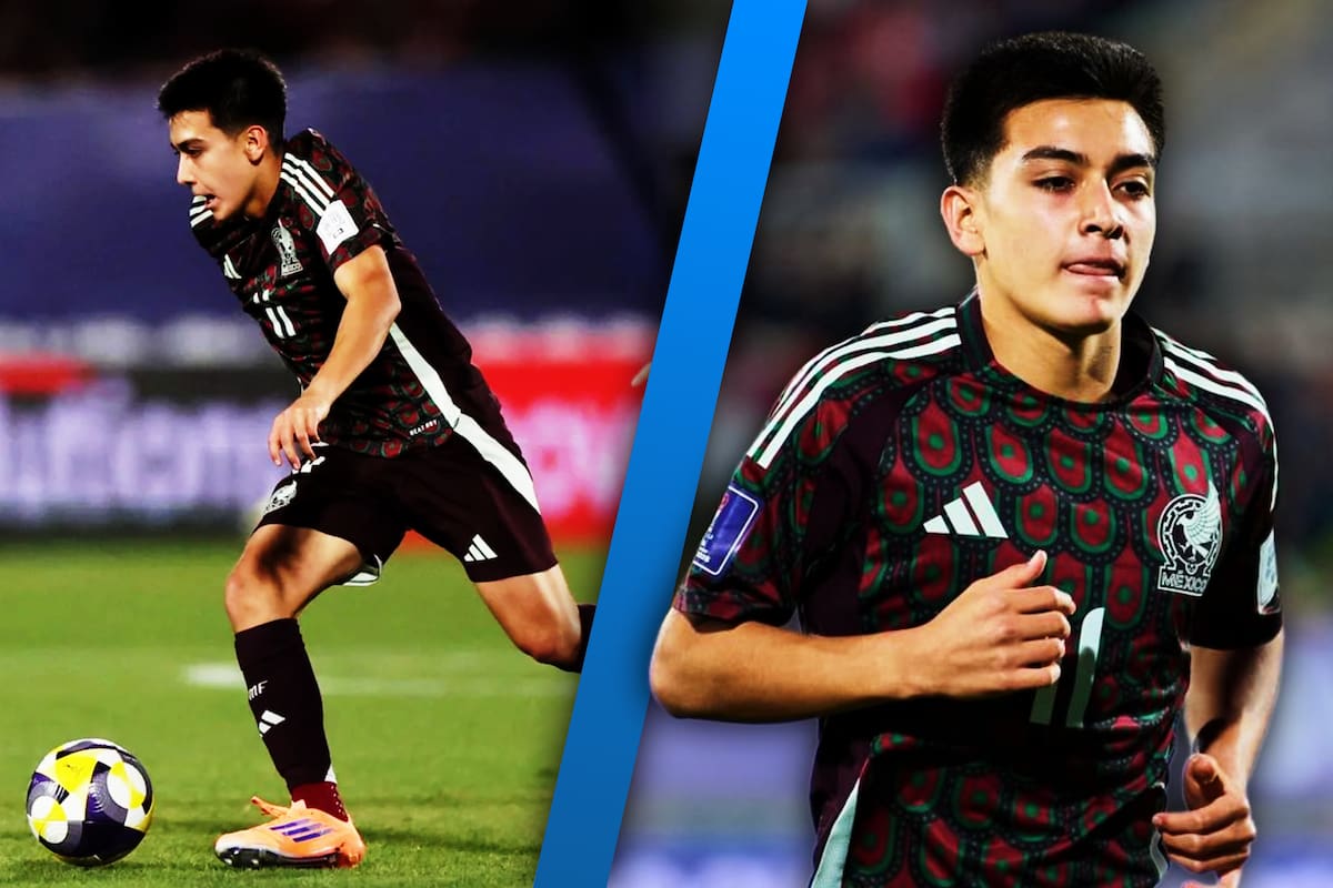 Estos son los números de Gilberto Mora a sus 17 años recién cumplidos