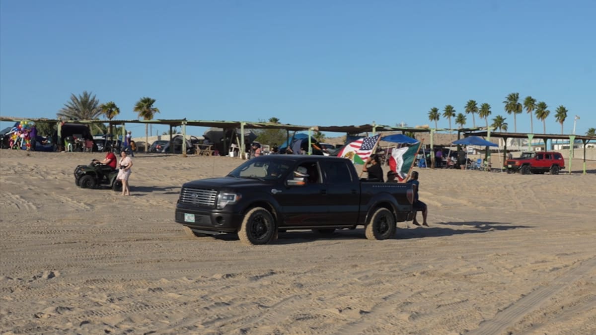 Protección Civil vigila el Golfo de Santa Clara ante la llegada masiva de turistas en Semana Santa