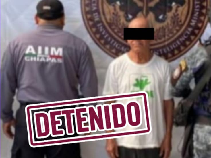 Detienen a presunto responsable de pederastia agravada en Chiapas