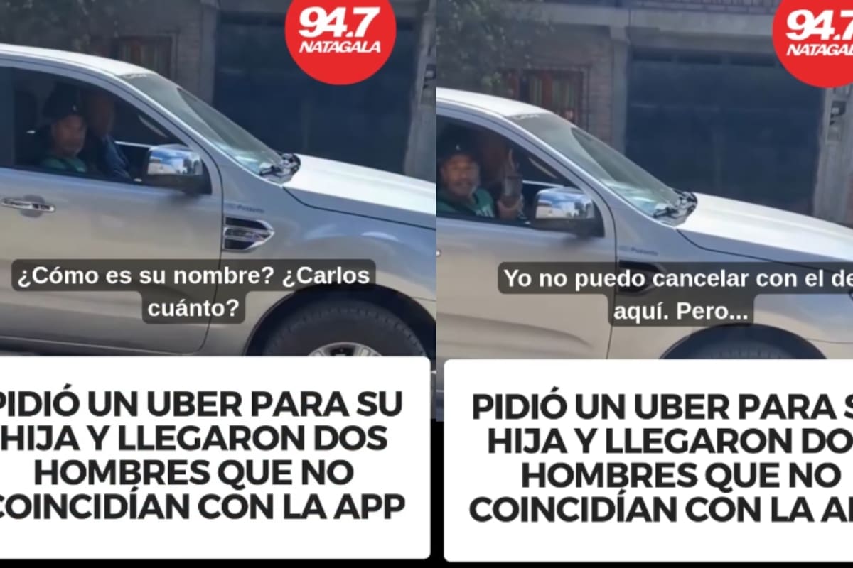 CUIDADO: Pide un Uber para su hija y en su lugar llegan dos sujetos por ella