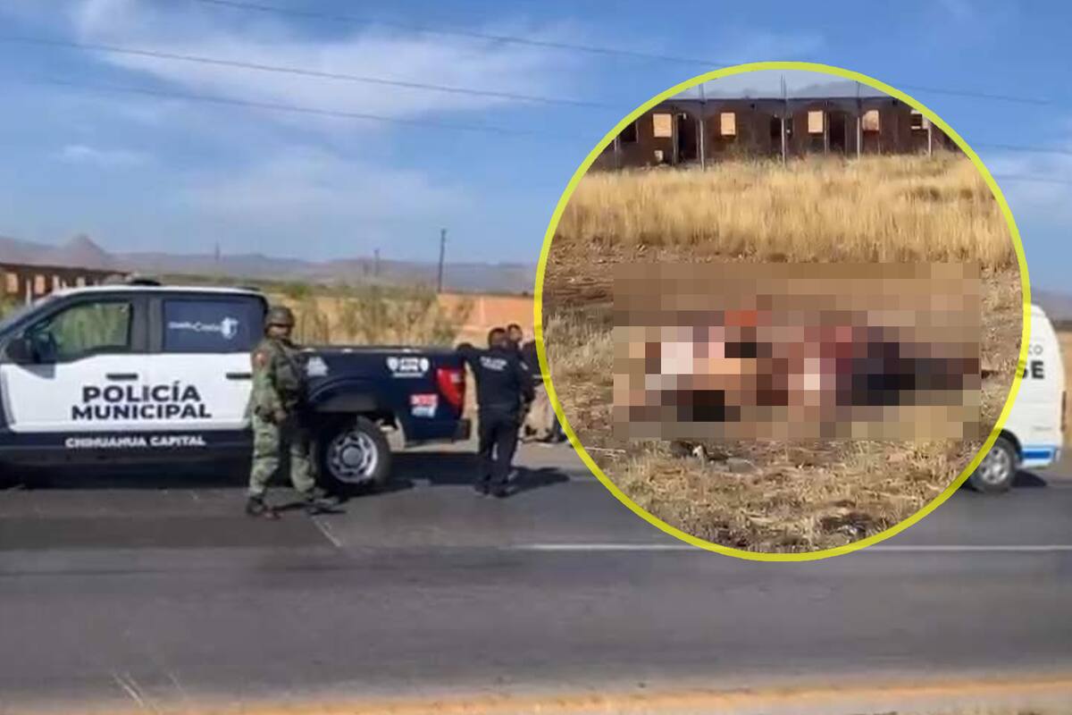 Hallan ocho cadáveres apilados con narcomensaje en Ciudad Juárez