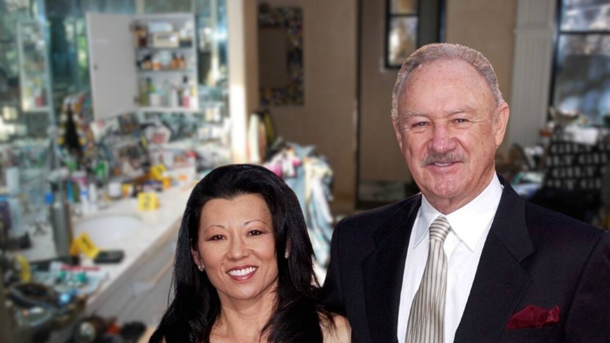 Casa de Gene Hackman. Foto: AP