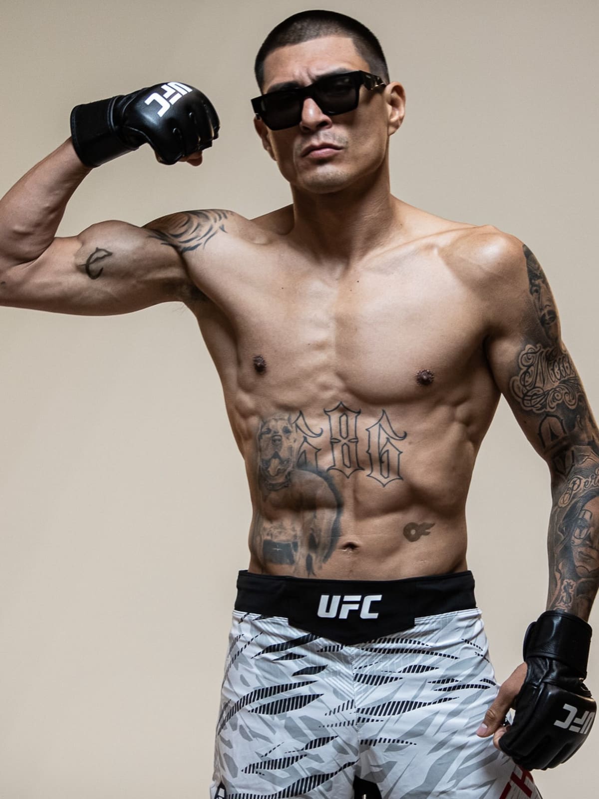 Édgar Cháirez, peleador de Mexicali, Baja California en la UFC. (Foto: @chairez686)