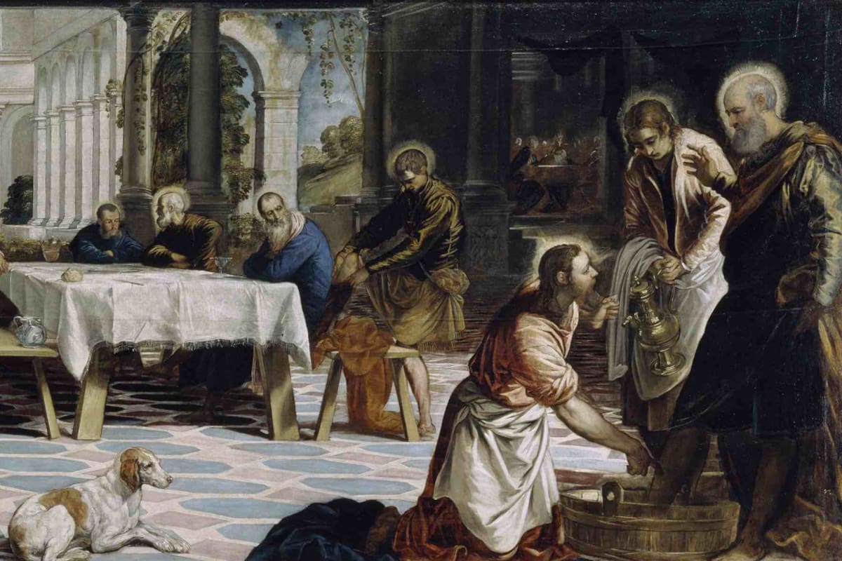 Tintoretto y su visión del Lavado de Pies en el Museo del Prado