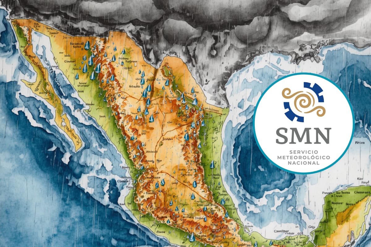 Clima en México: ¿Dónde lloverá muy fuerte, habrá granizo y qué estados seguirán con calor extremo este lunes y martes?