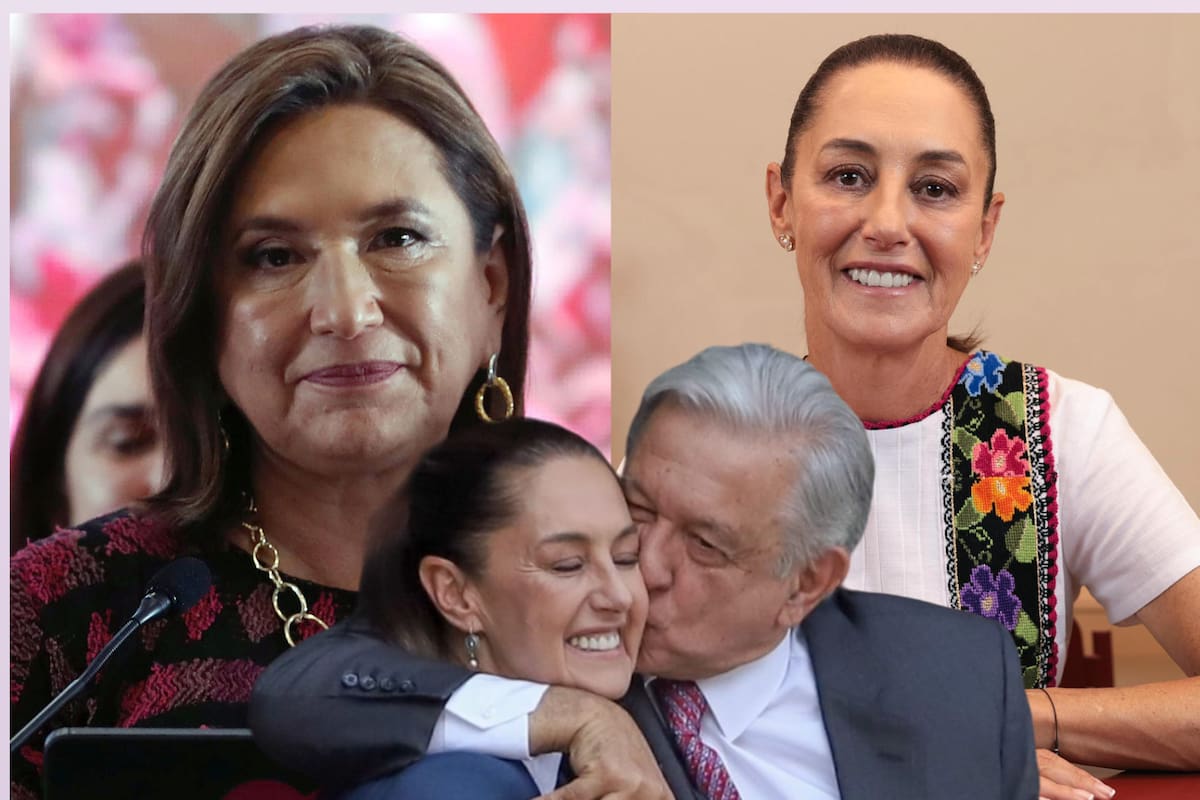 Xóchitl Gálvez tacha de “machista” a AMLO por beso a Sheinbaum: “Es machismo y se debe respetar la investidura”
