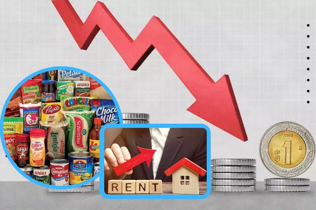 Inegi reporta leve baja en inflación, pero alimentos procesados y renta siguen al alza