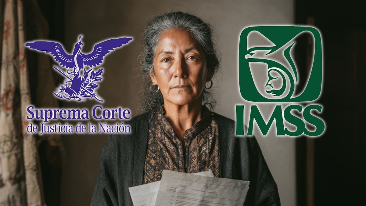 La SCJN estableció que las concubinas tienen derecho a la pensión de viudez del IMSS si tuvieron hijos con el asegurado o convivieron con él. (Wikimedia Commons/Canva)