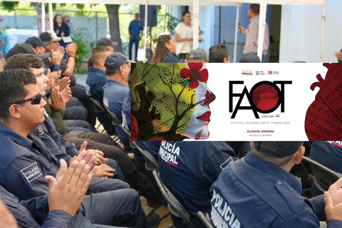 Ayuntamiento de Álamos implementa operativo especial de seguridad para FAOT edición 41