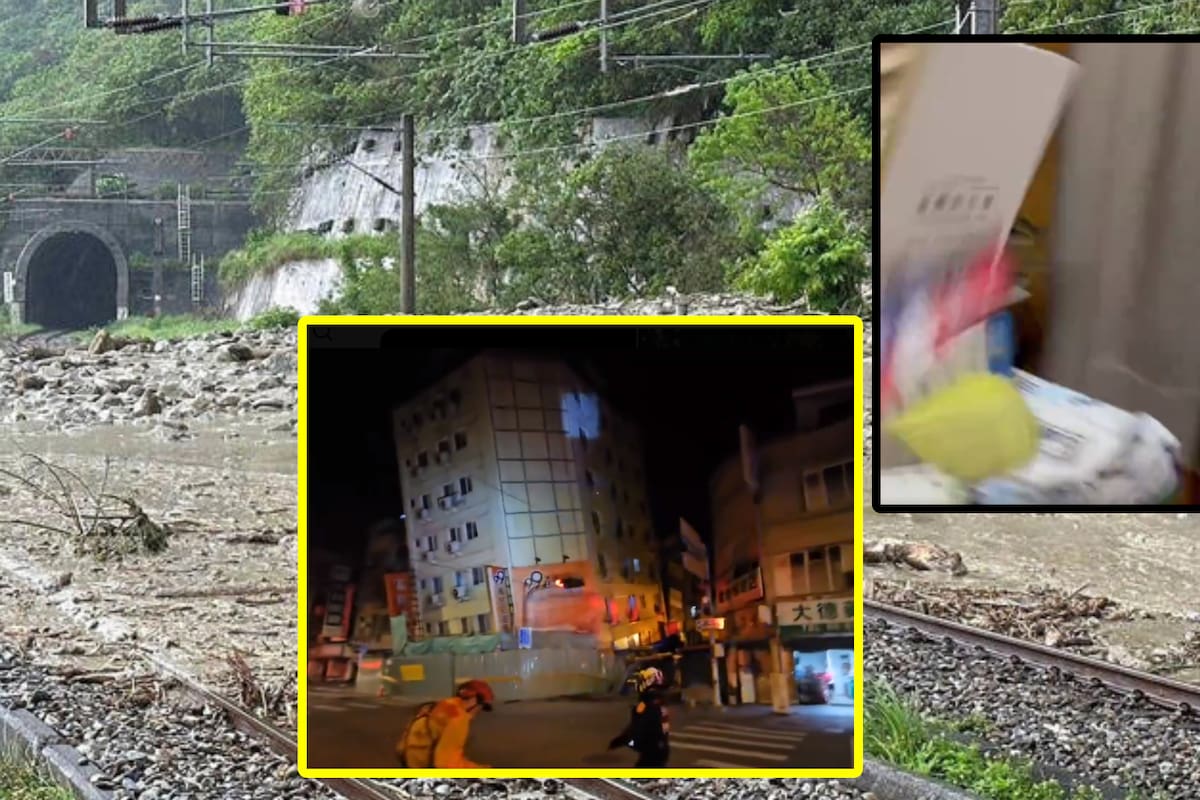 VIDEO: Nuevo sismo de magnitud 6.3 impacta en Taiwán