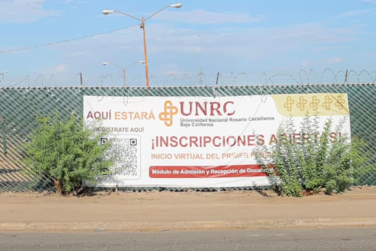 Universidad Rosario Castellanos en Mexicali: campus estará en el poniente de la ciudad
