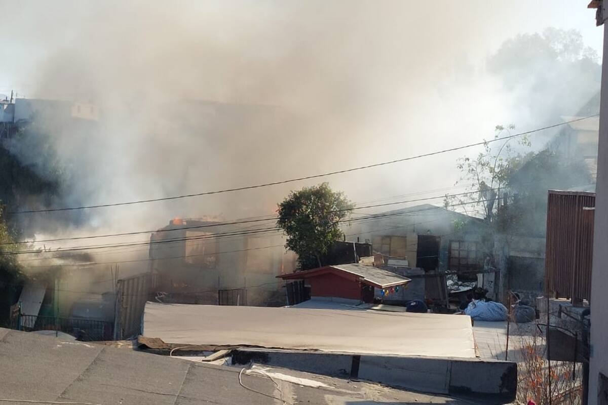 Bomberos Tijuana atiende diversos reportes de incendios en Tijuana