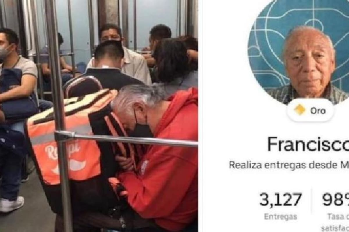 Se vuelve viral la historia de “Panchito”, repartidor de Rappi