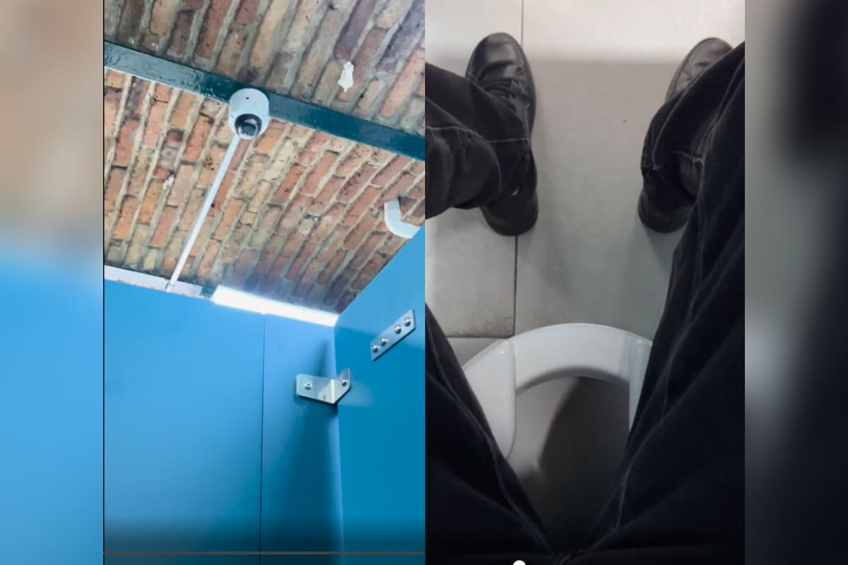 Va al baño de su ‘prepa’ y se perturba al descubrir una cámara; “¿Qué harían ustedes?”, pregunta en redes