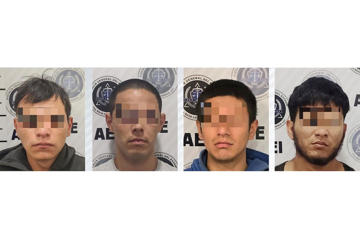 Capturan a cuatro prófugos de la ley en Tijuana