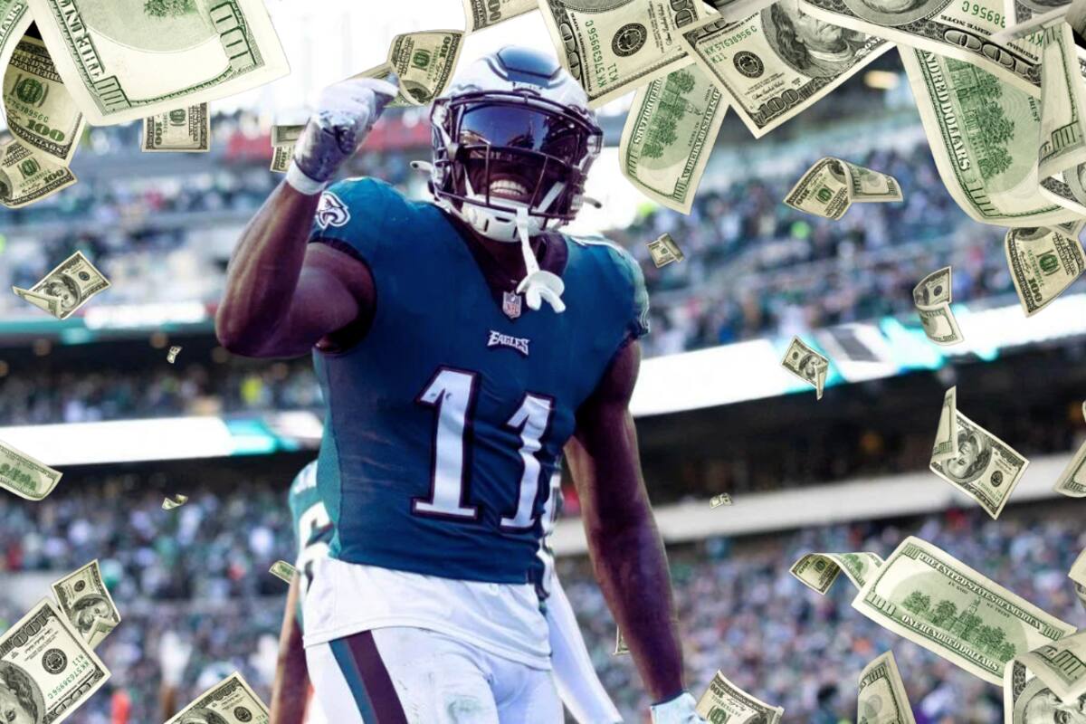 NFL: A.J. Brown y las Águilas de Filadelfia discuten extensión de contrato a largo plazo