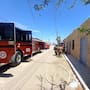 Incendio en cuartería moviliza a Bomberos en SLRC; no hubo personas lesionadas